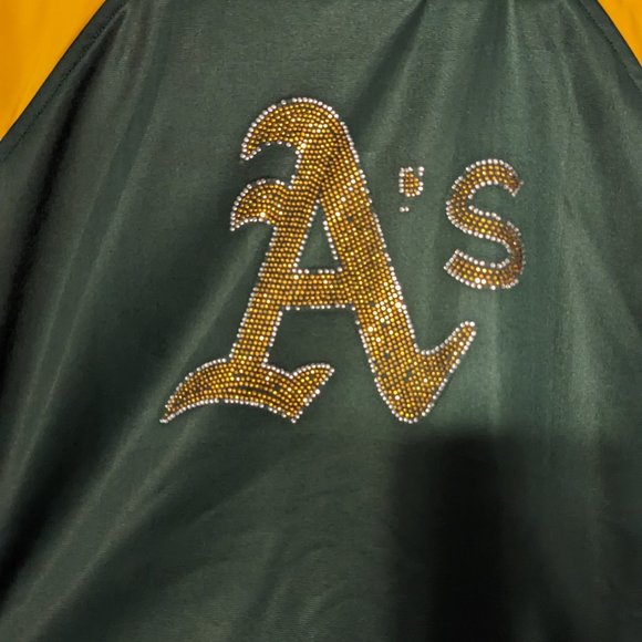 💖HP💖 MLB Oakland Athletics Jacket - Picture 3 of 4